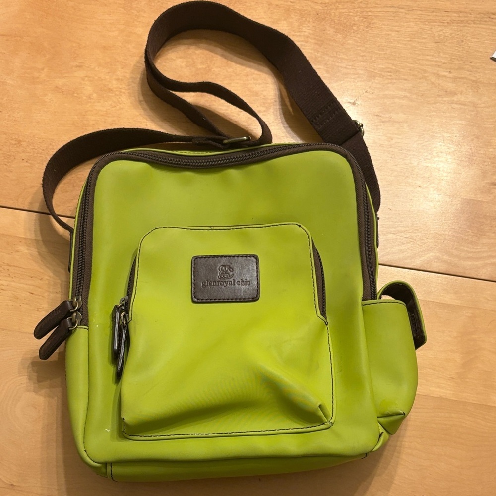 Glenroyal Chic Lime Green Crossbody Bag